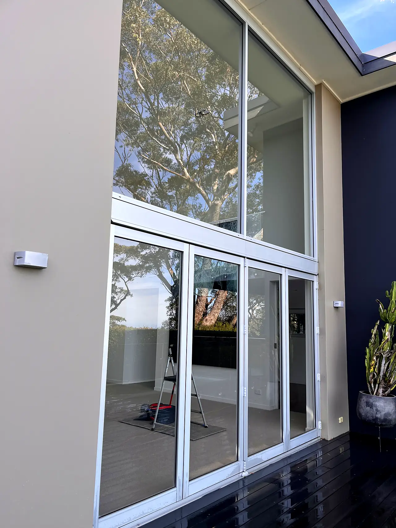 Recent window cleaning work by Fenestra